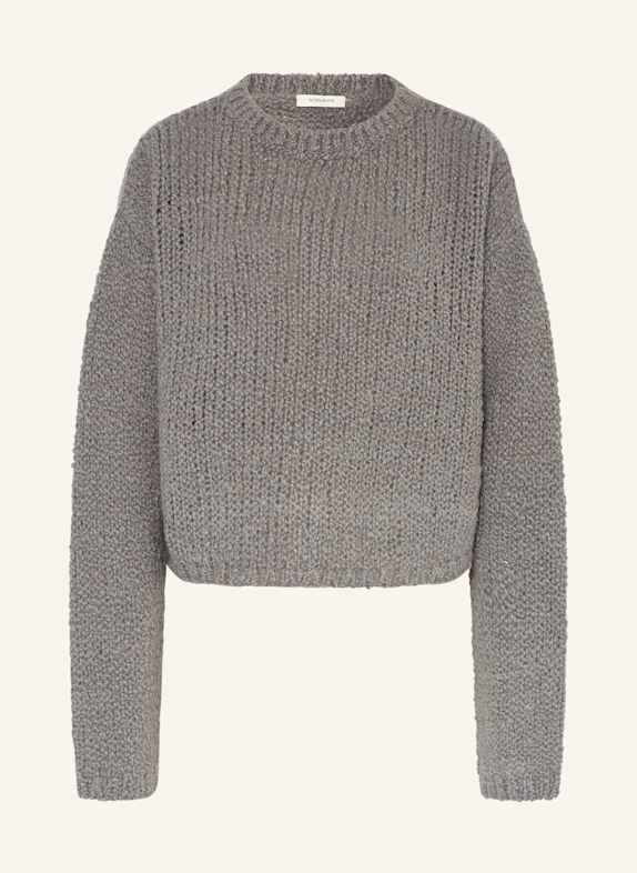 by Aylin Koenig Pullover MILLE mit Alpaka GRAU