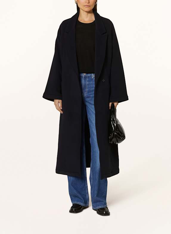 by Aylin Koenig Oversized-Wollmantel ENIA DUNKELBLAU