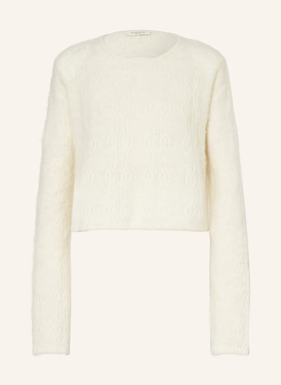 by Aylin Koenig Alpaka-Pullover ISABELLE mit Cut-out ECRU