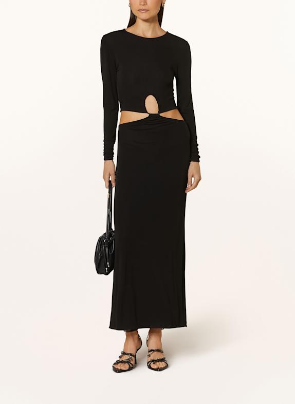 by Aylin Koenig Kleid SAMANTHA mit Cut-outs SCHWARZ