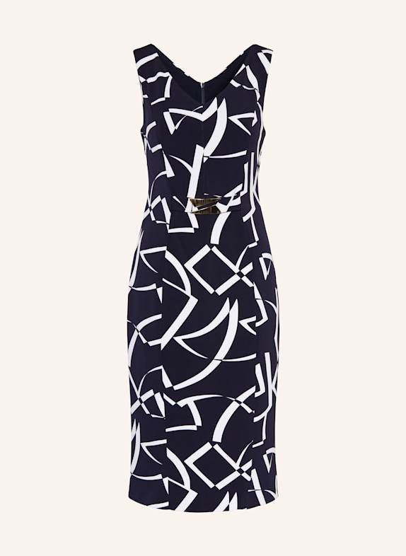 Joseph Ribkoff Kleid DUNKELBLAU/ WEISS