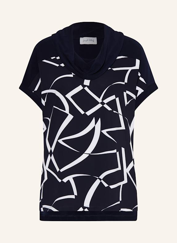 Joseph Ribkoff Blusenshirt DUNKELBLAU/ WEISS