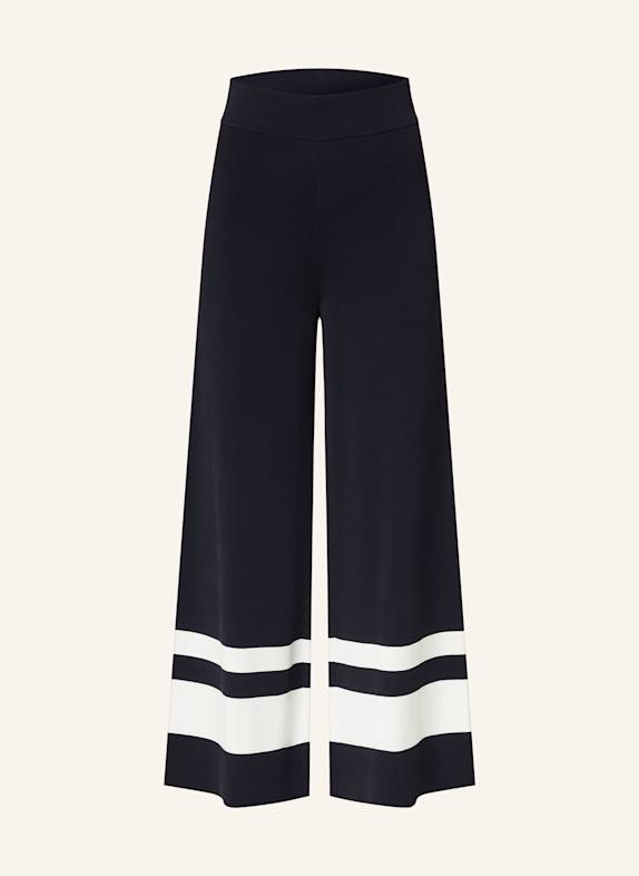 Joseph Ribkoff Strick-Culotte DUNKELBLAU/ WEISS
