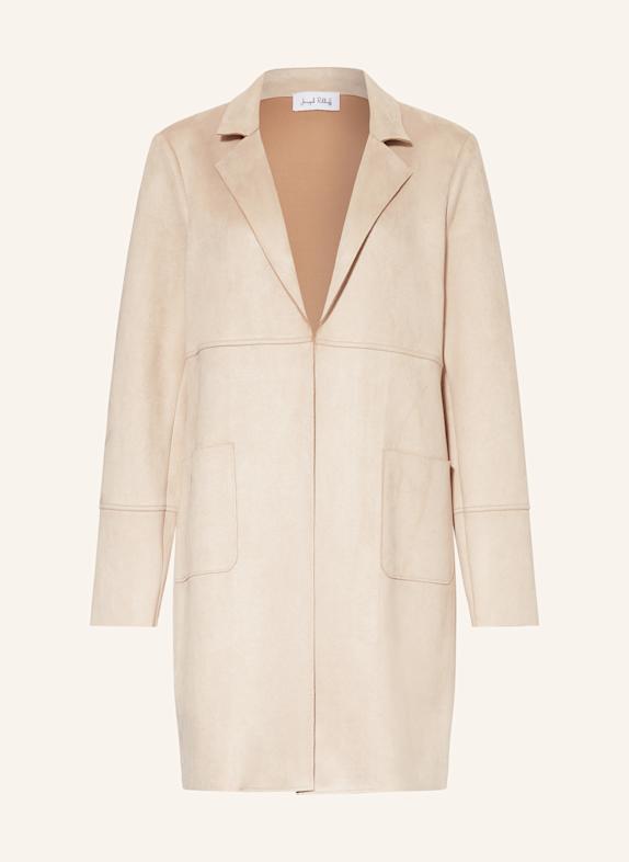 Joseph Ribkoff Longblazer in Lederoptik BEIGE