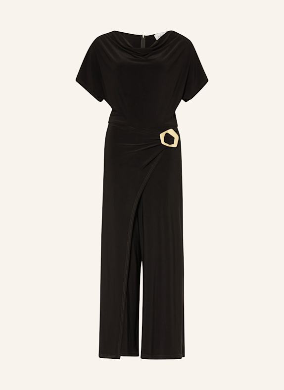 Joseph Ribkoff Jumpsuit in Wickeloptik SCHWARZ