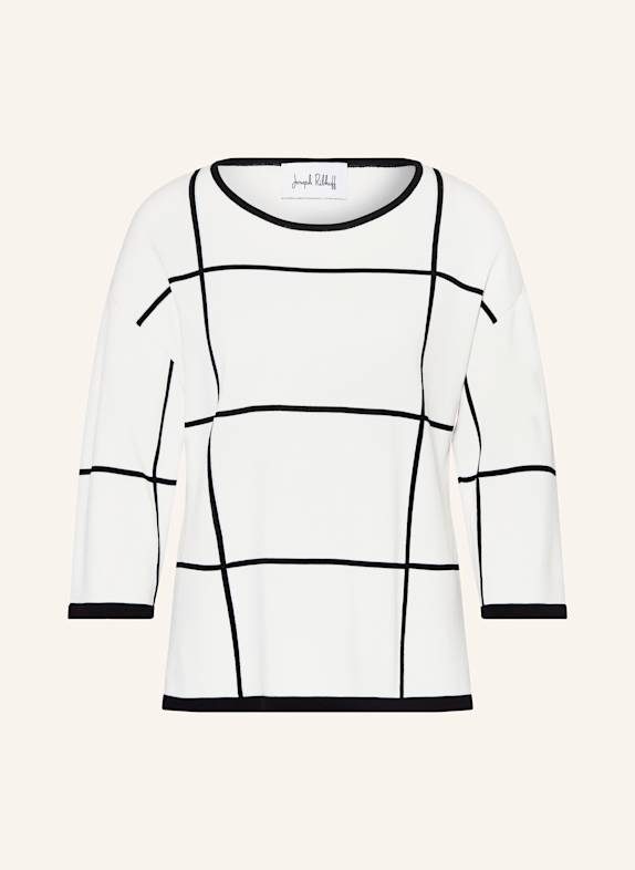 Joseph Ribkoff Pullover mit 3/4-Arm WEISS/ SCHWARZ