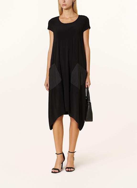 Joseph Ribkoff Jerseykleid SCHWARZ
