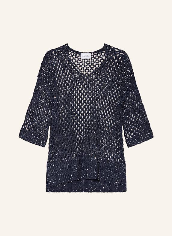 Joseph Ribkoff Pullover mit 3/4-Arm und Pailletten DUNKELBLAU