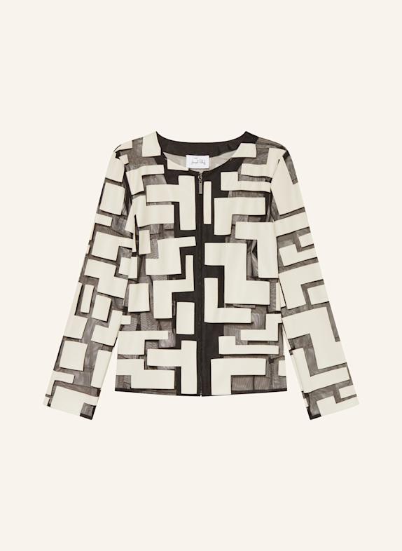Joseph Ribkoff Bluse SCHWARZ/ CREME