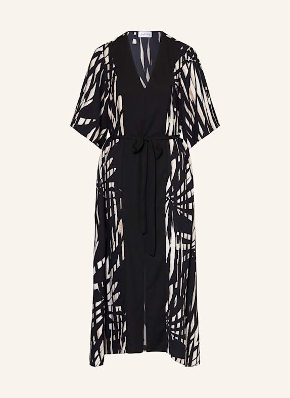 Joseph Ribkoff Kleid SCHWARZ/ HELLBRAUN