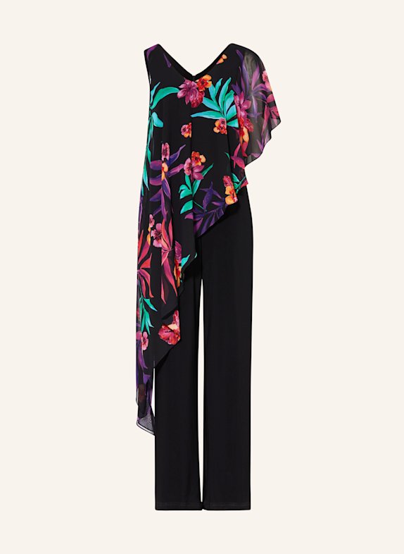 Joseph Ribkoff Jumpsuit SCHWARZ/ PINK/ GRÜN
