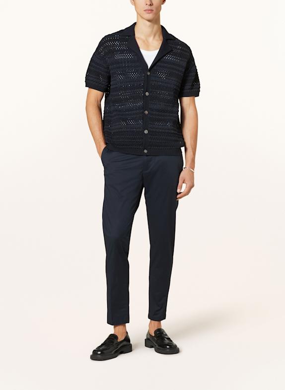 DRYKORN Chino AJEND Extra Slim Fit DONKERBLAUW