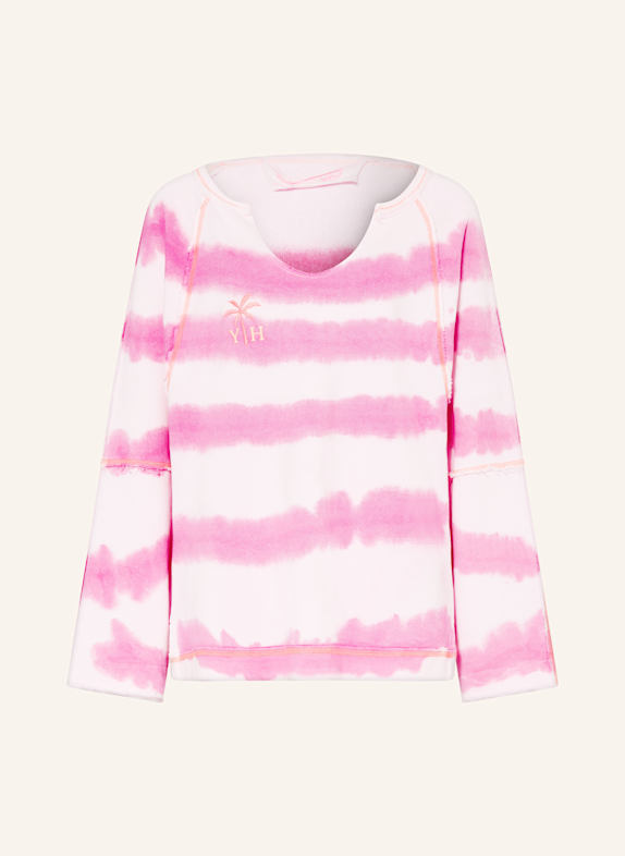 yippie hippie Oversized sweatshirt LIGHT PINK/ PINK