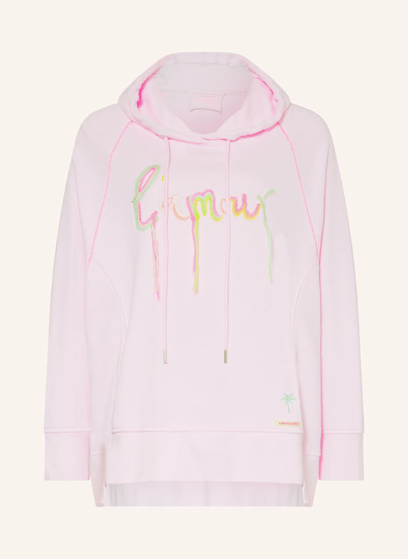 yippie hippie Oversized sweatshirt LIGHT PINK