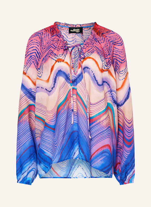 yippie hippie Tunika BLAU/ PINK/ HELLORANGE