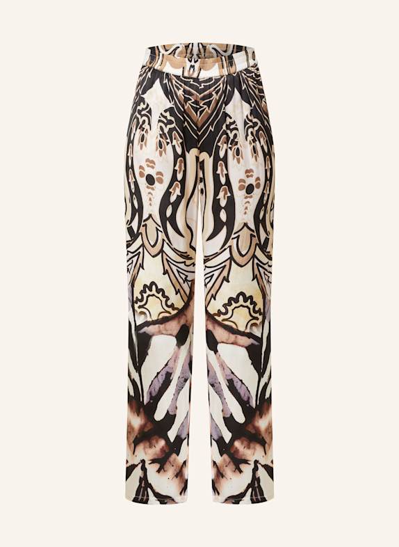 yippie hippie Hose SCHWARZ/ ECRU/ HELLLILA