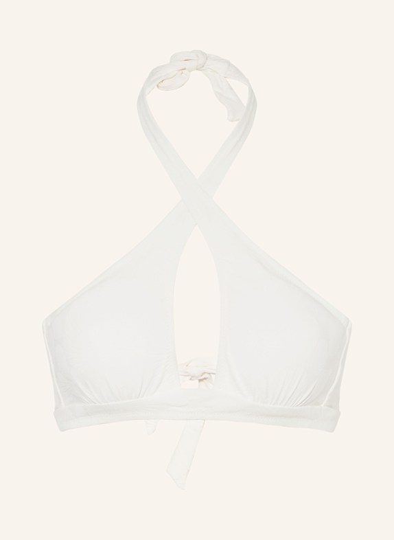 watercult Neckholder-Bikini-Top COASTAL DAYDREAM ECRU