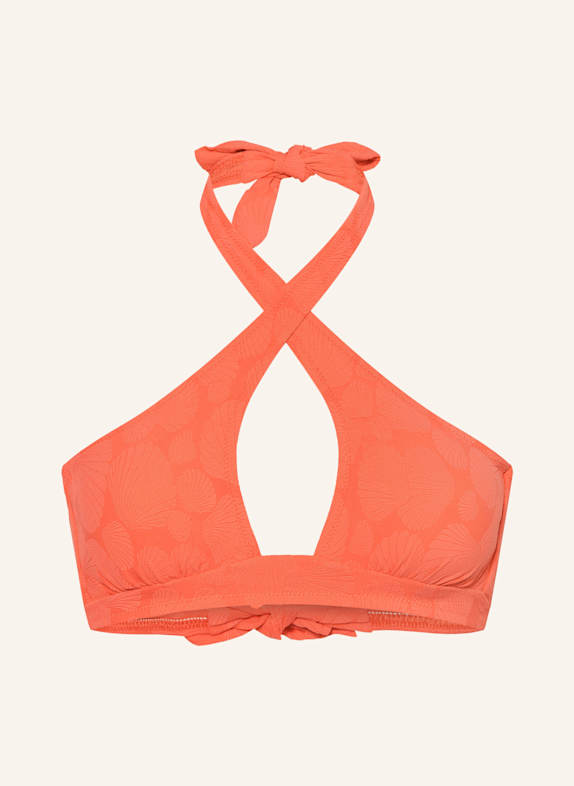 watercult Neckholder-Bikini-Top COASTAL DAYDREAM HELLROT