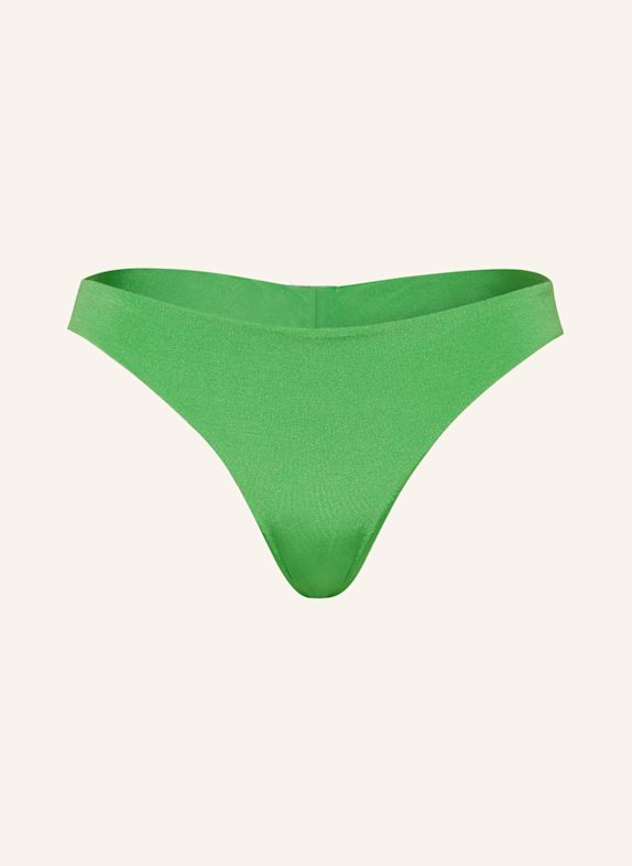 watercult Brazilian-Bikini-Hose SHIMMERING SOLIDS GRÜN