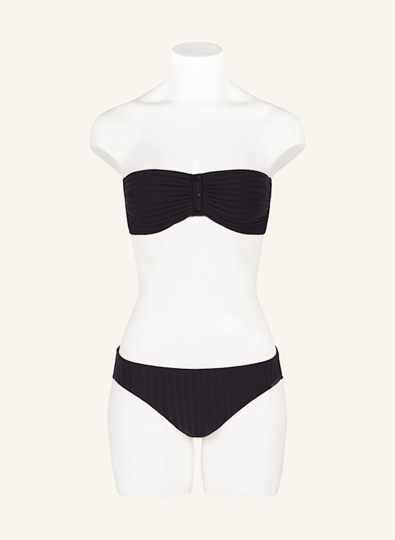 watercult Bandeau-bikinitop HENLEY RIB ZWART