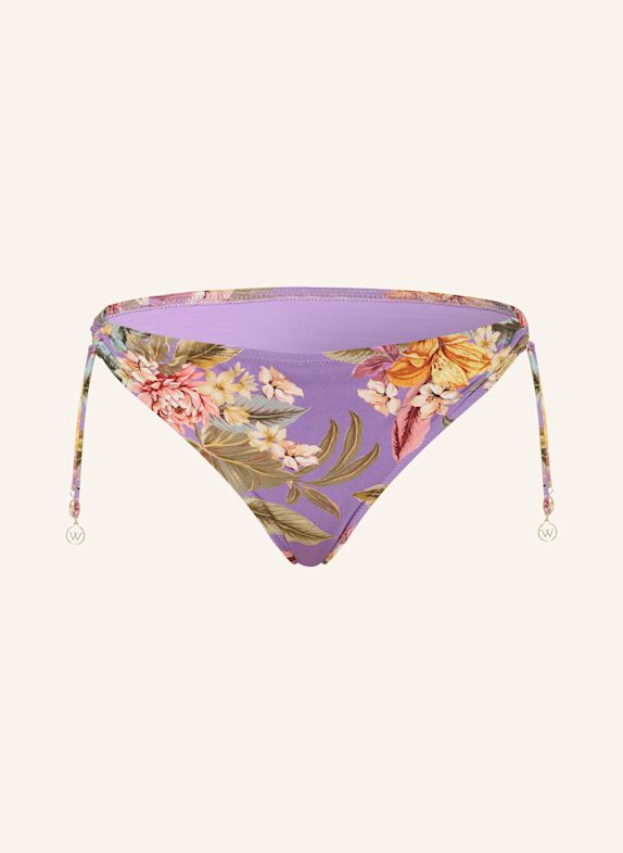 watercult Basic bikini bottoms DREAMSCAPE TROPICS PURPLE/ GREEN/ ROSE