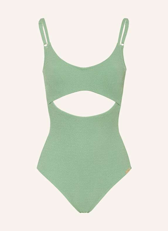 watercult SWIM SPARKLE underwire swimsuit LIGHT GREEN