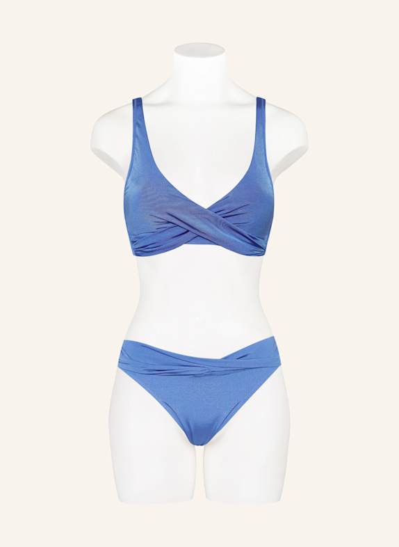 watercult Basic bikinibroekje SHIMMERING SOLIDS BLAUW