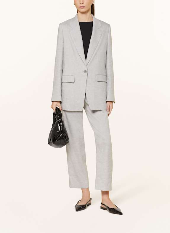 DRYKORN Blazer GLENDALE met linnen GRIJS