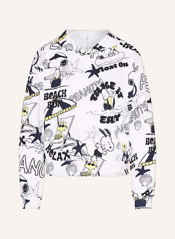 FrogBox Hoodie WEISS/ DUNKELBLAU/ GELB