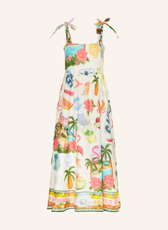 FrogBox Kleid CREME/ PINK/ GRÜN