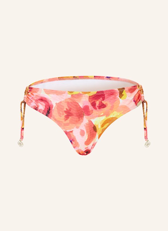 watercult Basic-Bikini-Hose EUPHORIC BLOOMWAVE NEONPINK/ NEONORANGE/ GELB