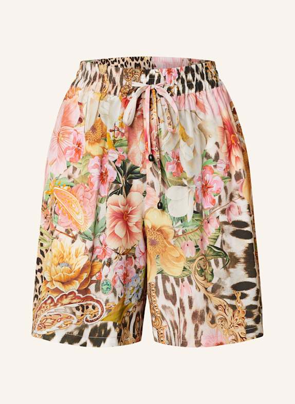 Princess GOES HOLLYWOOD Seidenshorts ROSA/ CREME/ DUNKELGELB