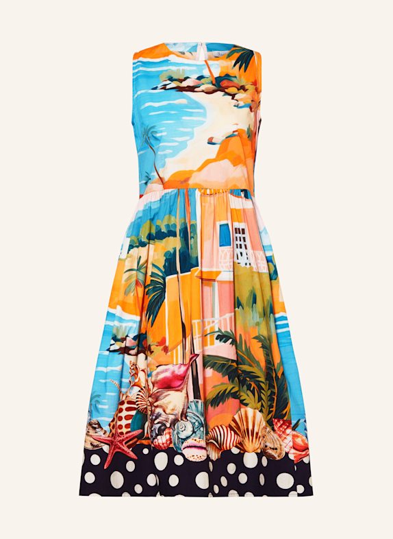 Princess GOES HOLLYWOOD Kleid TÜRKIS/ ORANGE/ GRÜN