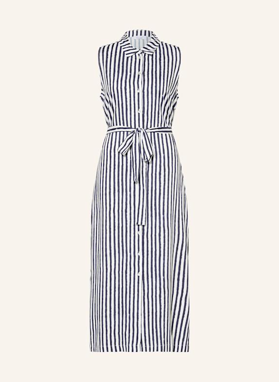 Princess GOES HOLLYWOOD Hemdblusenkleid WEISS/ DUNKELBLAU