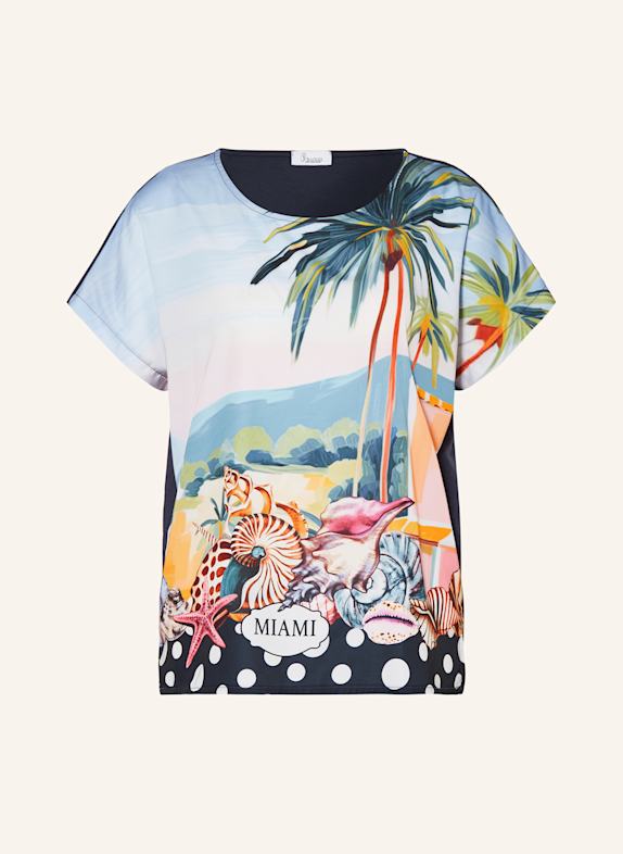 Princess GOES HOLLYWOOD T-Shirt im Materialmix BLAU/ HELLGRÜN/ HELLBLAU