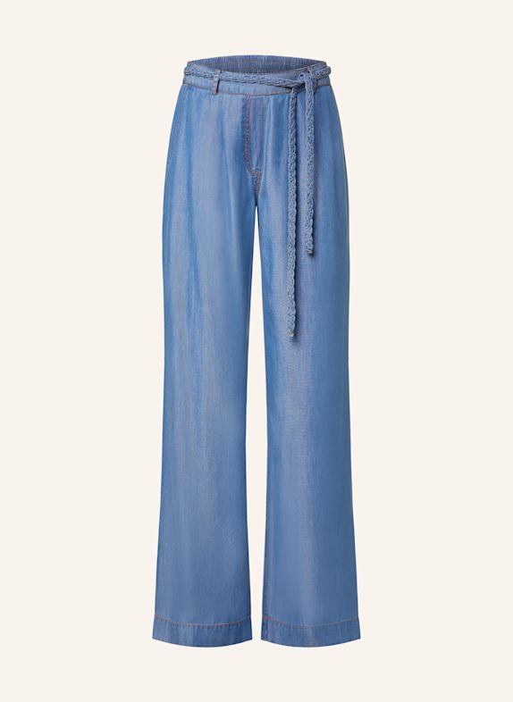 Princess GOES HOLLYWOOD Marlenehose in Jeansoptik BLAU