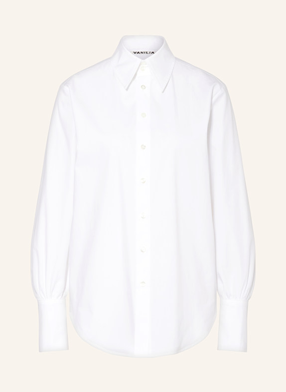 VANILIA Hemdbluse WEISS