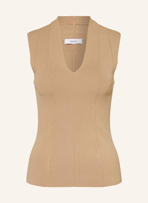 REISS Elisabetta Franchi logo-print T-shirt Nero NUDE