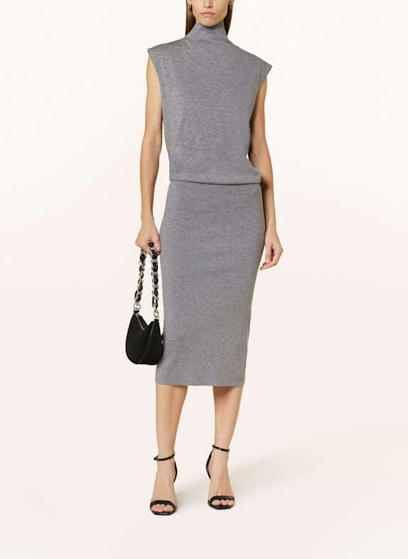 REISS Strickkleid GRAU