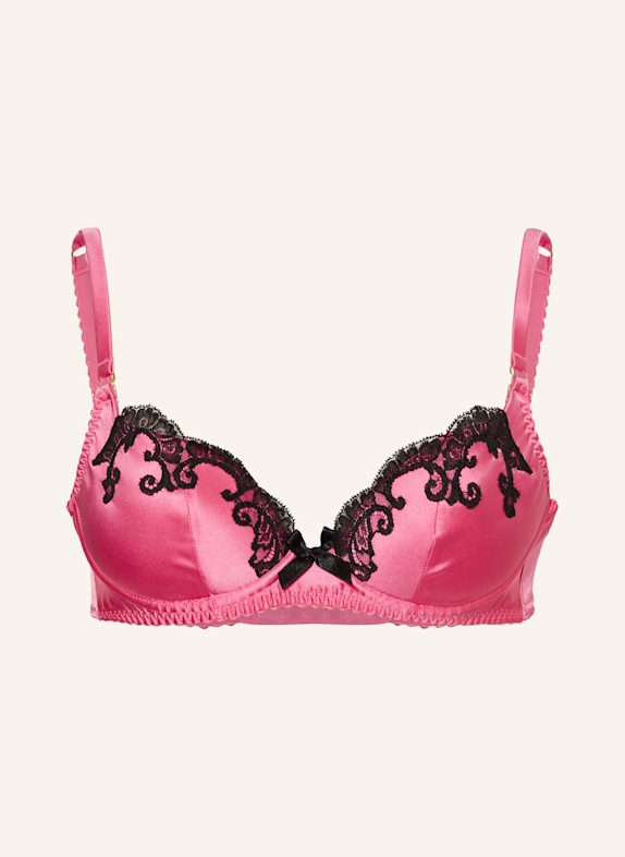 Agent Provocateur Bügel-BH MOLLY aus Seide PINK/ SCHWARZ