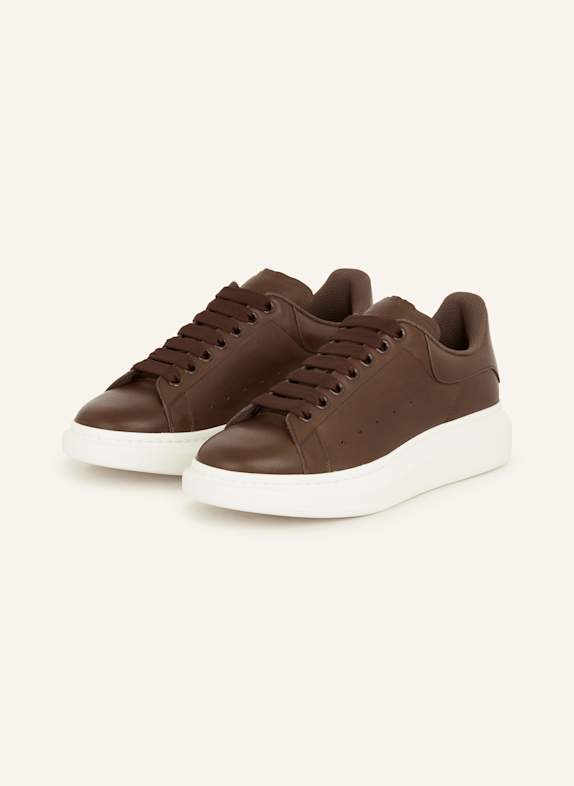Alexander McQUEEN High-top Sneakers DARK BROWN
