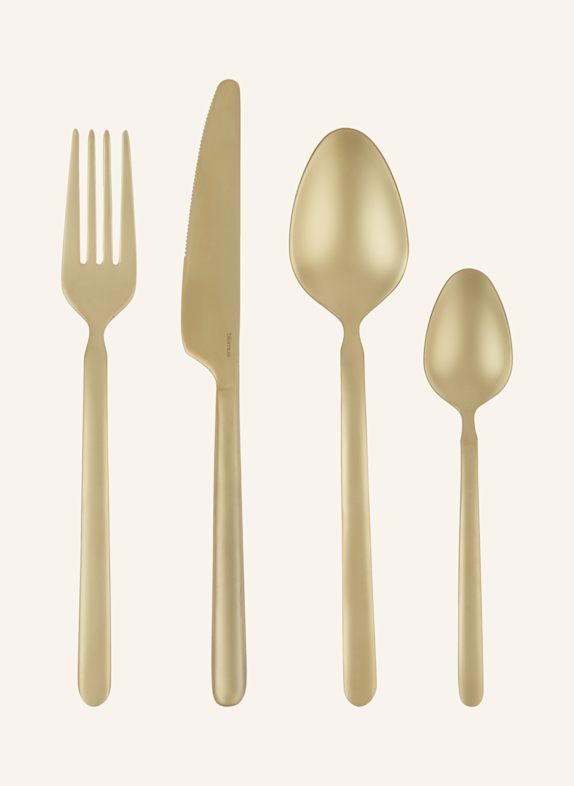 blomus 16-tlg. Besteck-Set GOLD