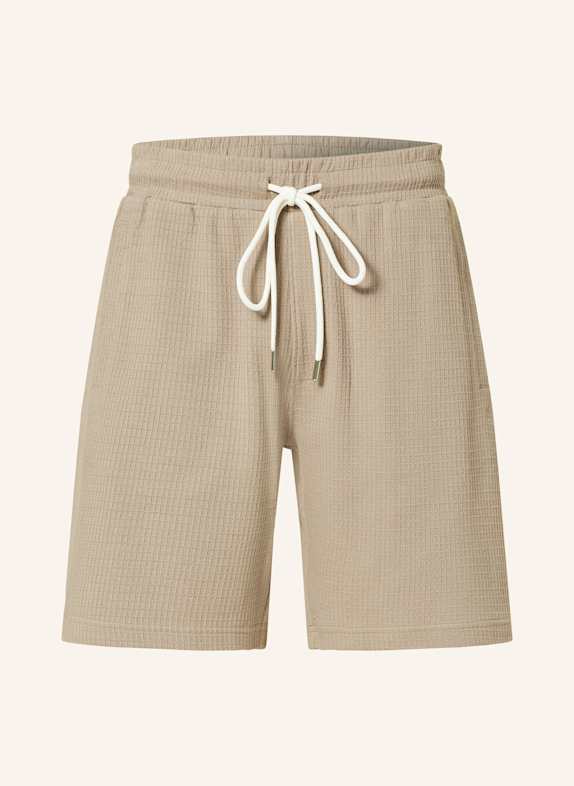 DRYKORN BRIKKO jersey shorts LIGHT BROWN