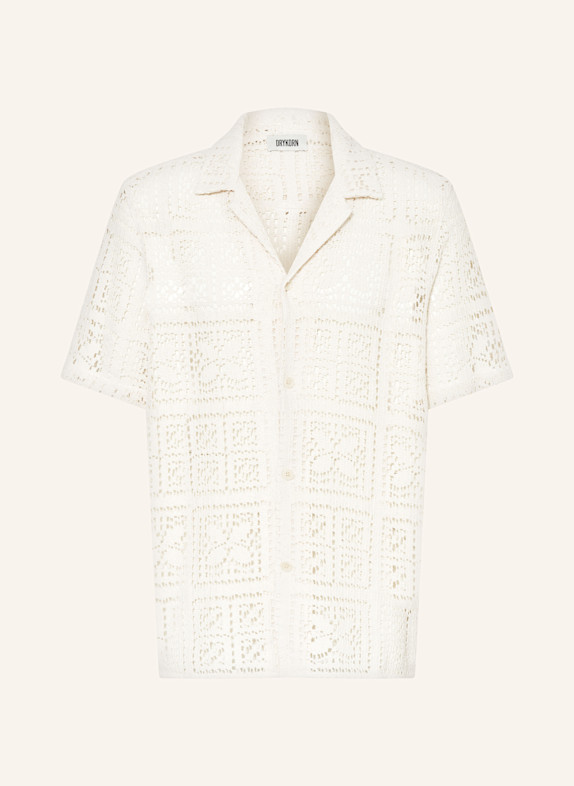 DRYKORN Strickhemd BIJAN Comfort Fit ECRU