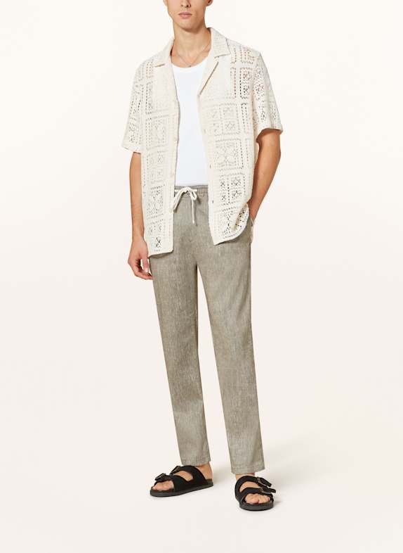 DRYKORN Gebreid shirt BIJAN Comfort Fit ECRU
