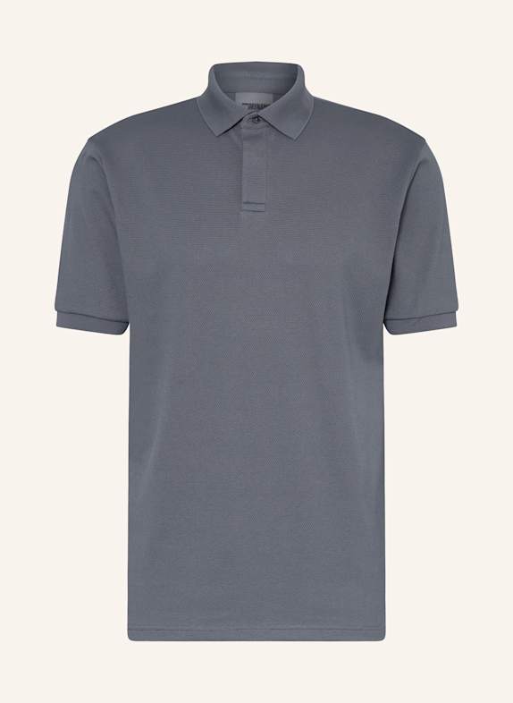 DRYKORN Piqué-Poloshirt SANTOS DUNKELBLAU/ DUNKELGRAU