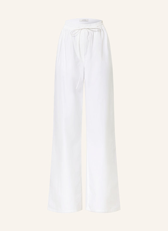 DOROTHEE SCHUMACHER Marlenehose POPLIN POWER WEISS
