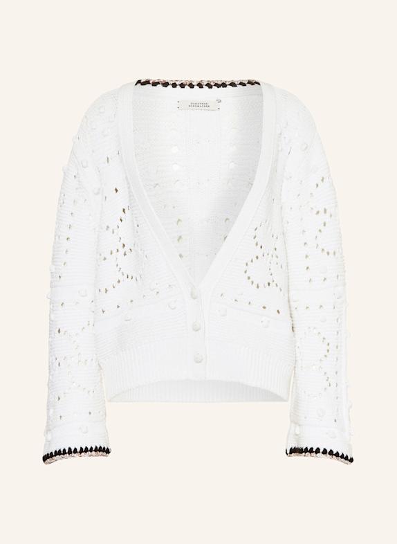 DOROTHEE SCHUMACHER Strickjacke BOHEMIAN MOOD WEISS