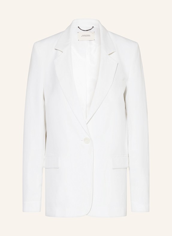 DOROTHEE SCHUMACHER Blazer SUMMER CRUISE mit Leinen WEISS