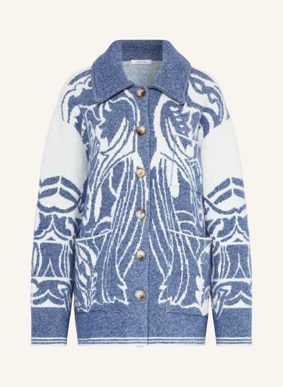 DOROTHEE SCHUMACHER Strickjacke SECRET GARDEN WEISS/ BLAU